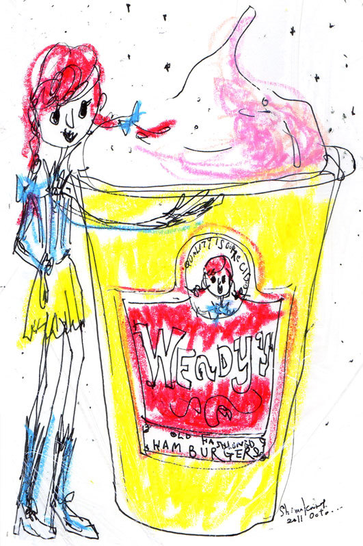 shizukart Several Picture Books-ウェンデーズ