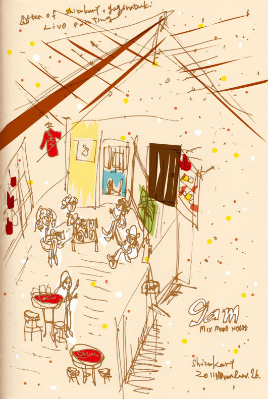 gamにて。〜After Of Shizukart Live Painting〜