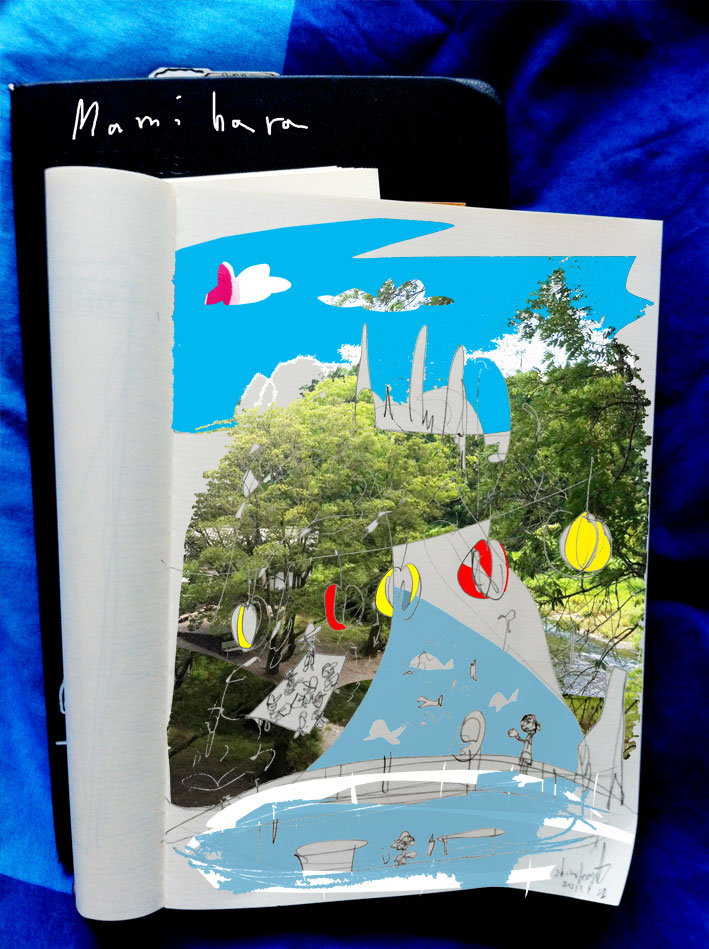 馬見原を、ちょっと、歩く。