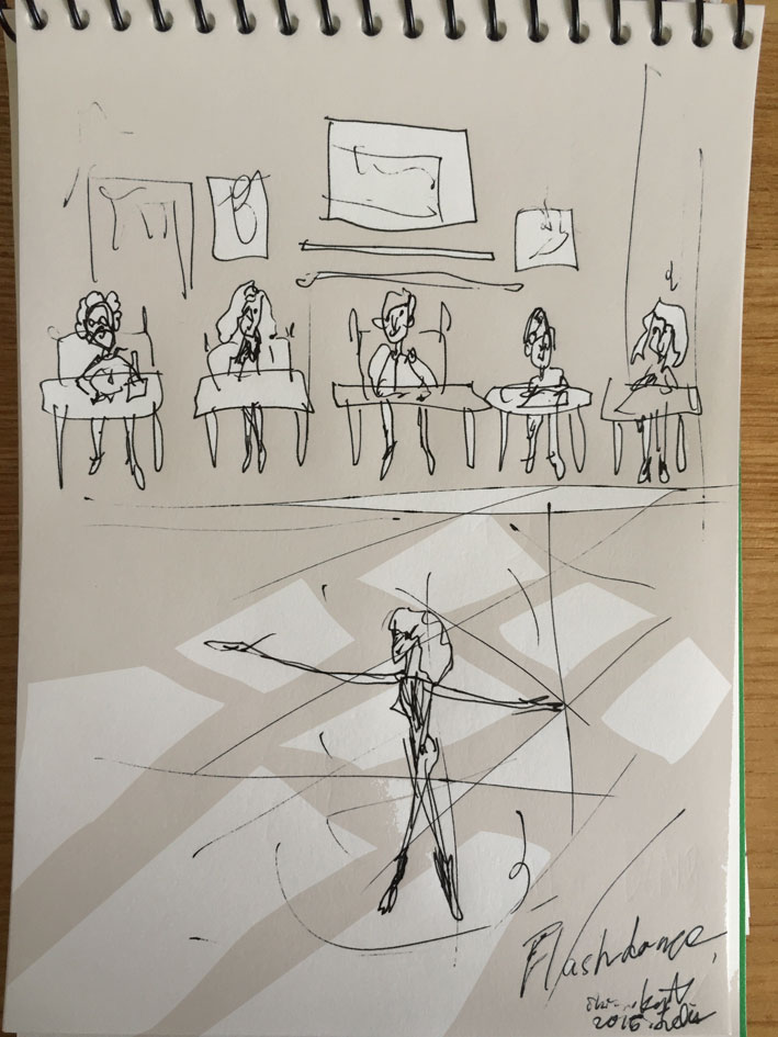 映画『フラッシュダンス』