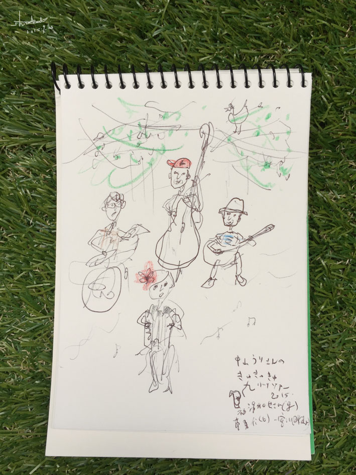 宮崎、初上陸！のライブ。