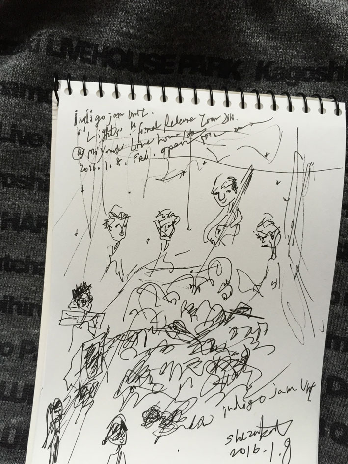 indigo jam unit “Lights” Final Release Tour 2016 @Miyazaki Live House ぱーく.