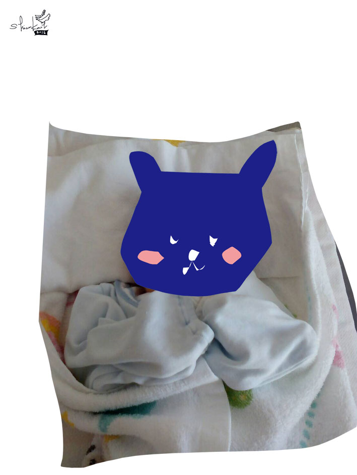 甥っ子、初登場。