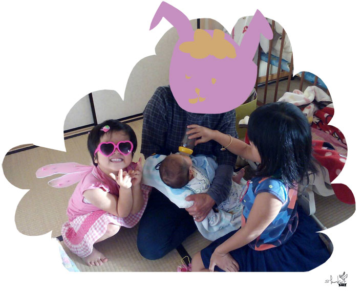 「わたしは、ちょうちょ。」