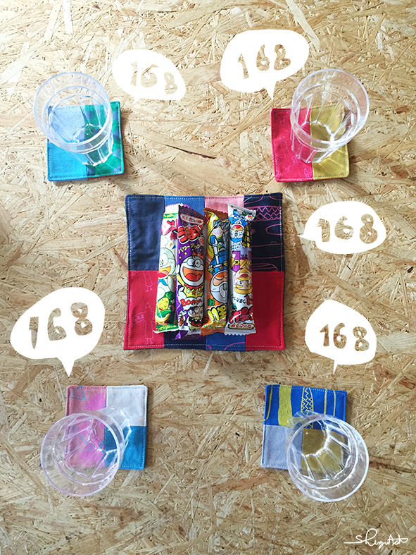 イロハ、マルちゃんコースターセット_2