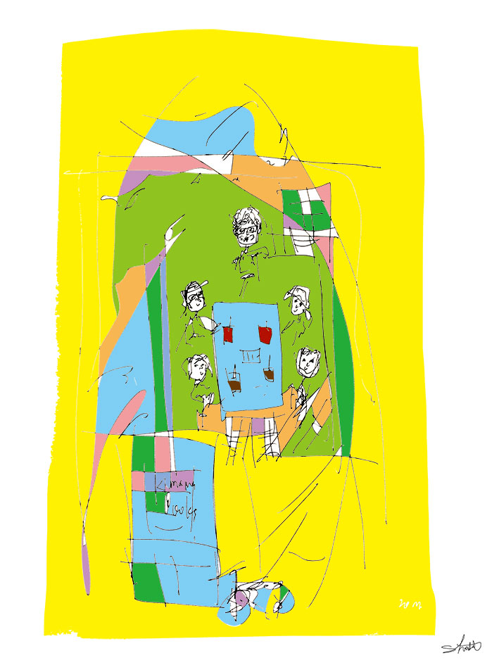 アイスコーヒーと喋り方