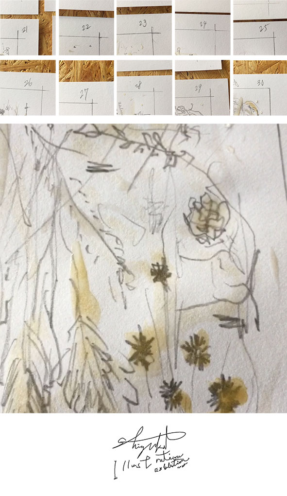 「shizukart illustration 展」　No.021-030