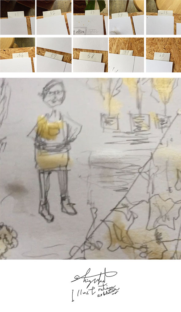 「shizukart illustration 展」　No.051-060