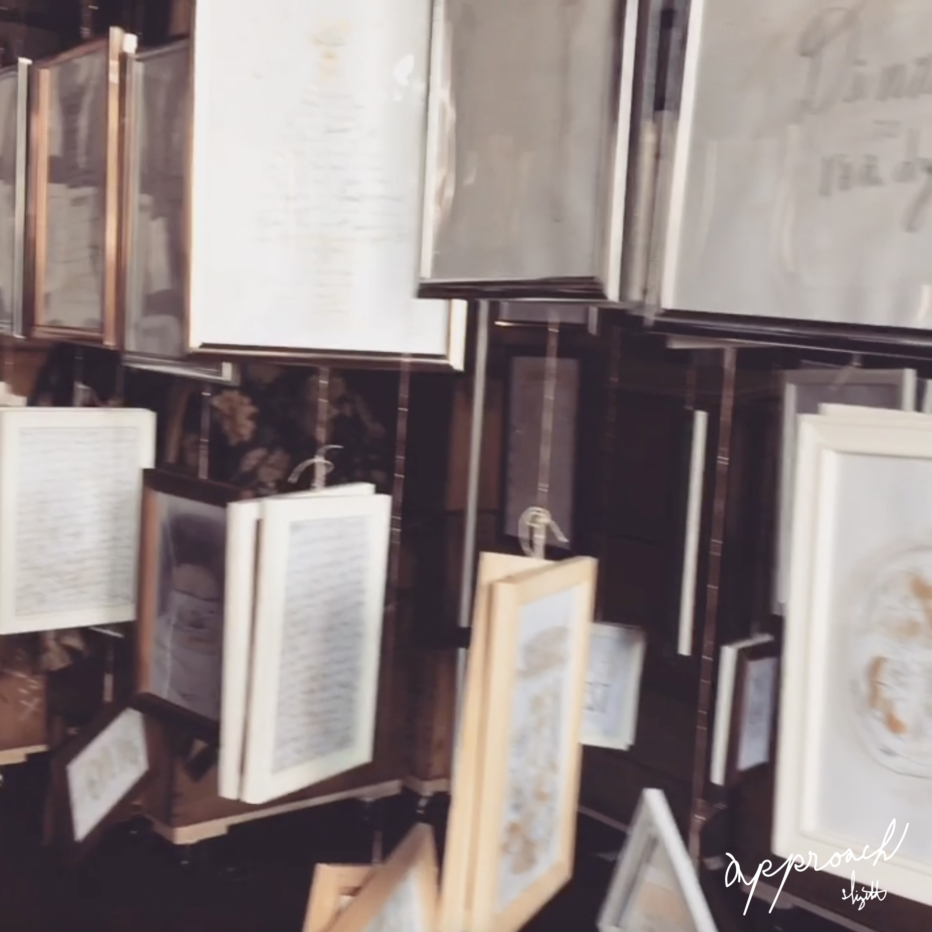 新しい展示方法に。approach展（別：展示方法）