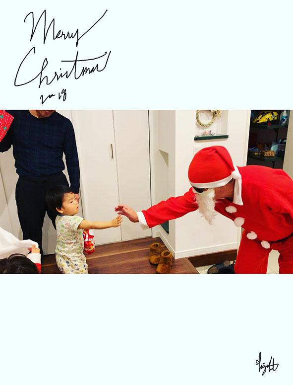 2018年、サンタ登場シーン　２