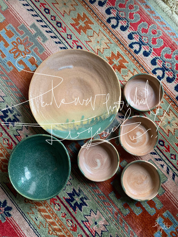 佐土原高校「陶芸部」の器