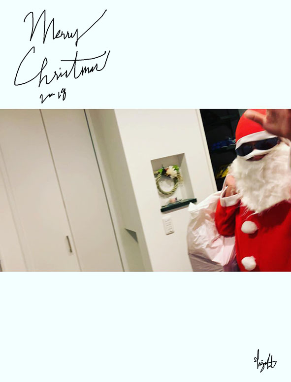 2018年、サンタ登場シーン　４